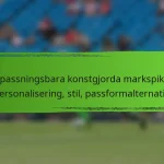 Anpassningsbara konstgjorda markspikar: Personalisering, stil, passformalternativ