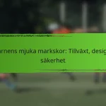 Barnens mjuka markskor: Tillväxt, design, säkerhet