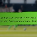 Mångsidiga mjuka markskor: Användning på flera ytor, Anpassningsförmåga, Design