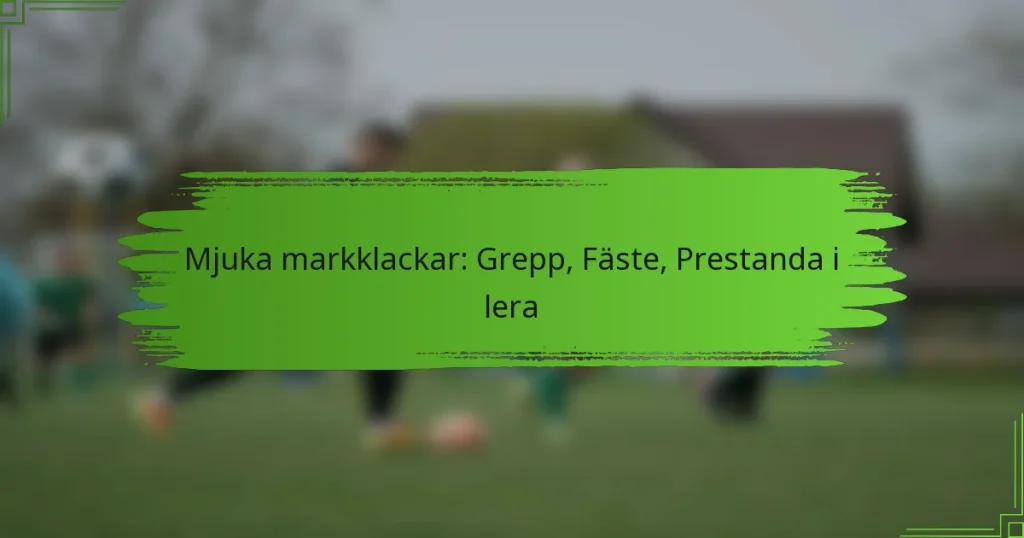 Mjuka markklackar: Grepp, Fäste, Prestanda i lera