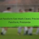 Smal Passform Fast Mark Cleats: Precision, Passform, Prestanda